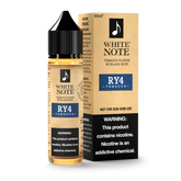 Black White Note RY4 sweet creamy tobacco 60ml price in Pakistan at VIP vape shop